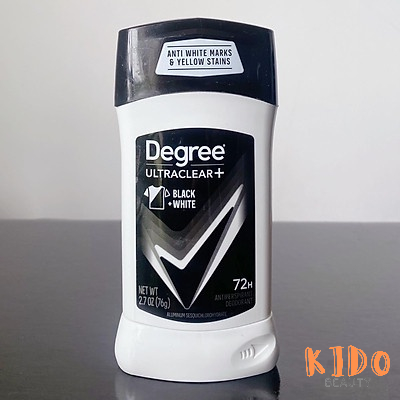 Lăn nách nam Degree ngăn ố vàng áo  Lăn khử mùi hôi nách 72 giờ