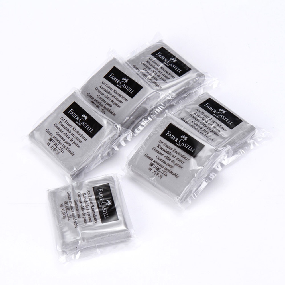 GÔM ĐẤT SÉT Cục Tẩy Bút Chì Chuyên Nghiệp Có Thể Nhào Bột Màu Xám Faber Castell Dành Cho Vẽ Phác Thảo