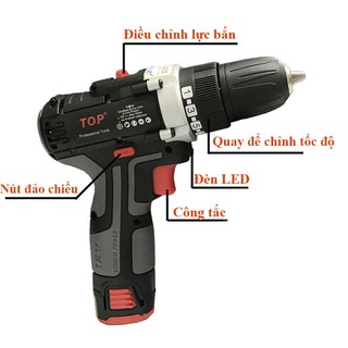 Máy khoan bắt vít dùng pin Top BT415-16V