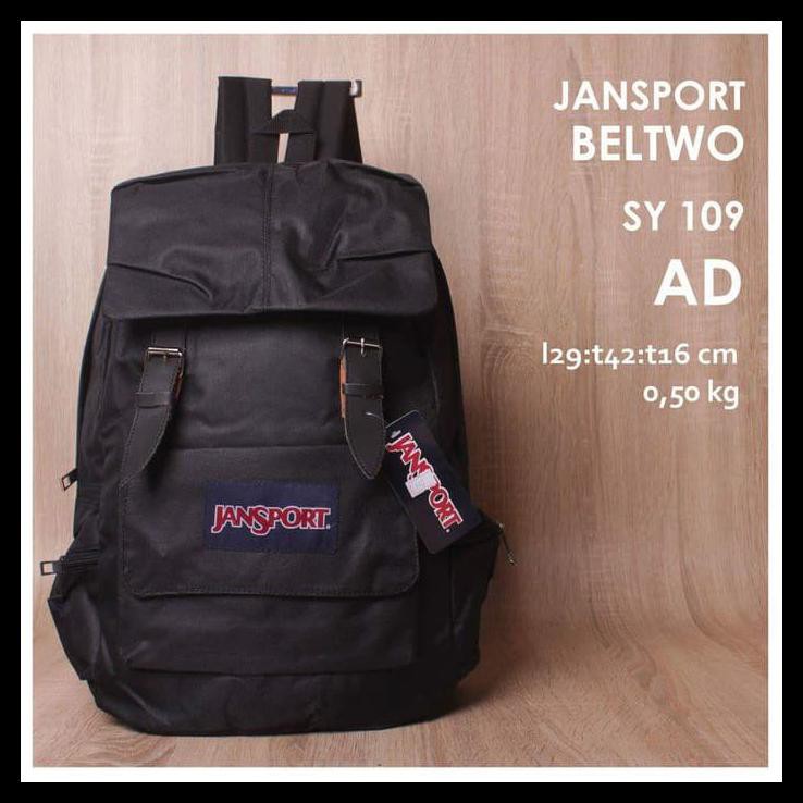 JANSPORT Ba Lô Thể Thao Màu Đen Cho Nữ