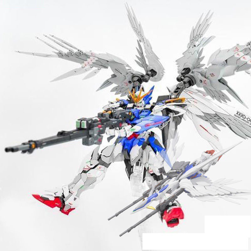 Mô Hình Lắp Ráp Gundam MG 8820 HiRM Wing Zero Daban (tặng kèm action base)