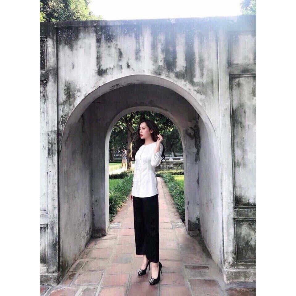 Sét áo lụa bà ba sang chảnh hót hít | BigBuy360 - bigbuy360.vn