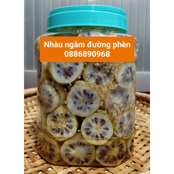 Nhàu ngâm đường phèn 3kg
