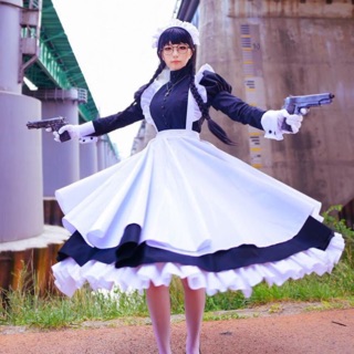 Mẫu cosplay cô hầu gái