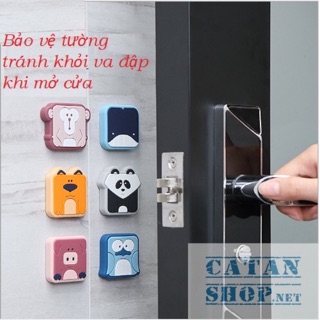 ❤️nút chặn cửa❤️ nút chống chạm cửa cute vuông