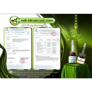 [Sỉ] Thảo Mộc Xanh Mụn 5 lọ 5ml