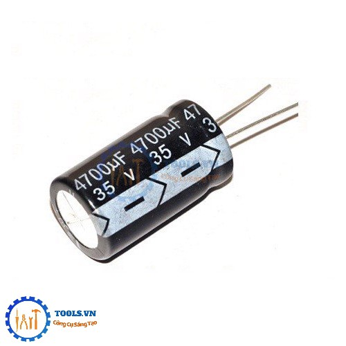 Tụ Hóa 35V, Tụ Phân Cực 100uF, 220uF, 470uF, 1000uF, 2200uF, 4700uF