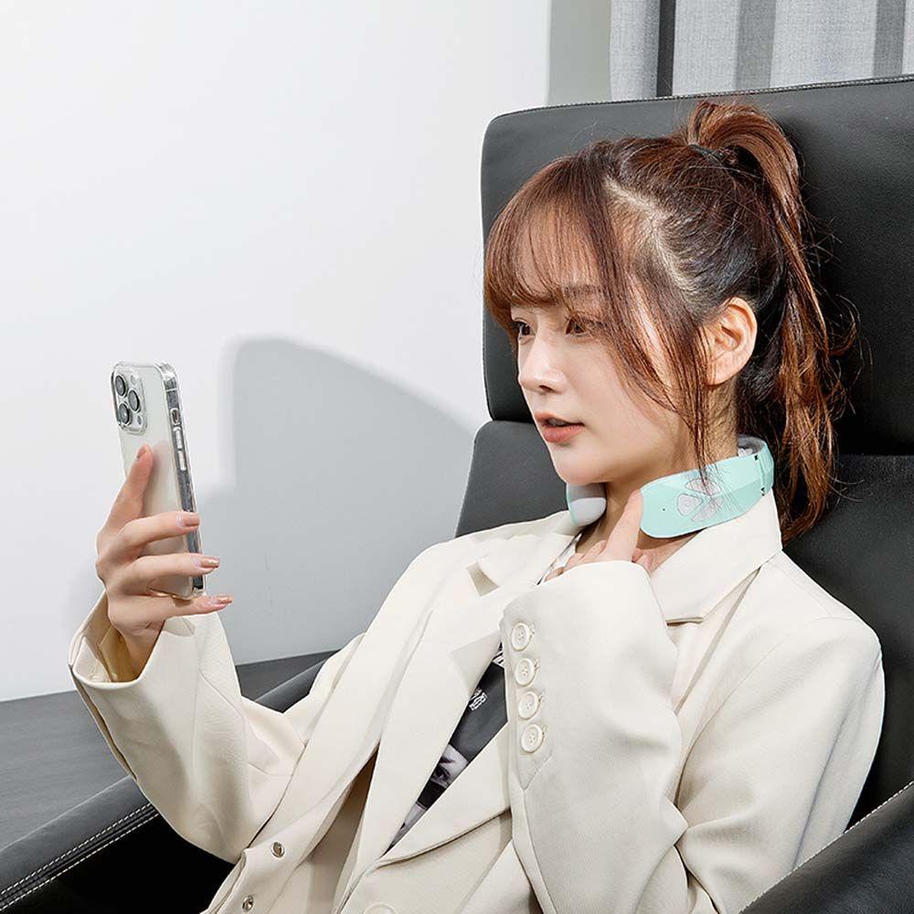 Máy Massage Cổ Chữ U Thông Minh Bằng Điện Giúp Thư Giãn Giảm Đau