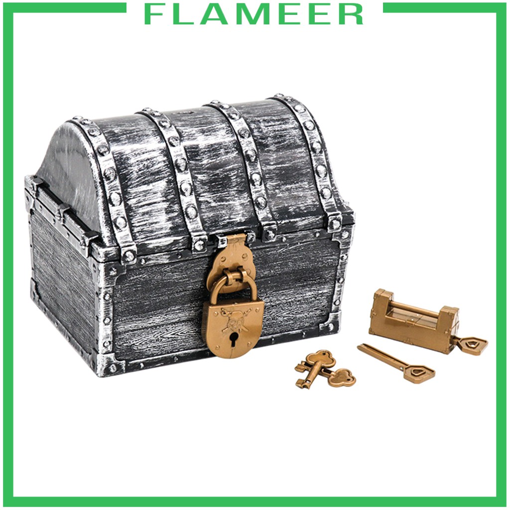 Hộp Đựng Trang Sức Hình Rương Kho Báu Hải Tặc Độc Đáo