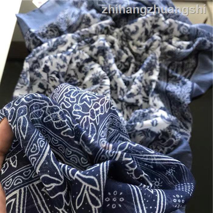 Khăn Choàng Cotton Phong Cách Bohemian Hàn Quốc Cho Nữ