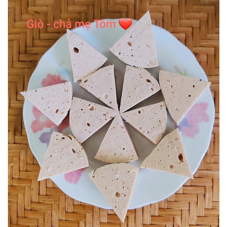 Giò lụa (chả lụa) sạch nhà làm 100% từ thịt tươi ngon