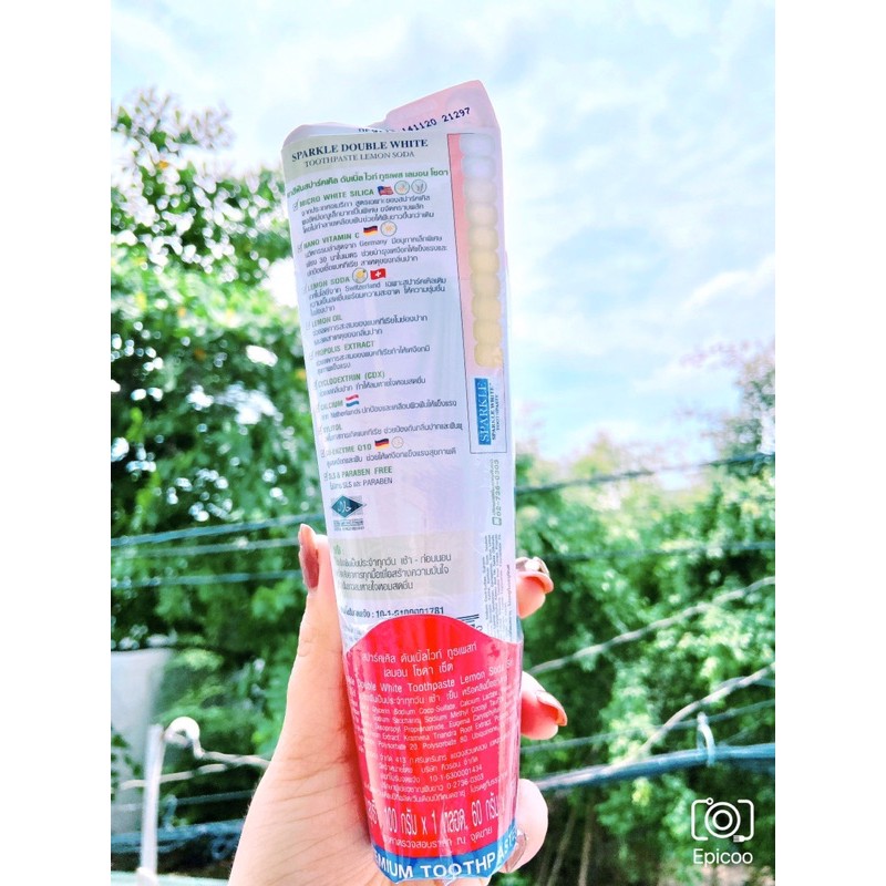 kem đánh răng sparkle thái lan (lớn tặng nhỏ)