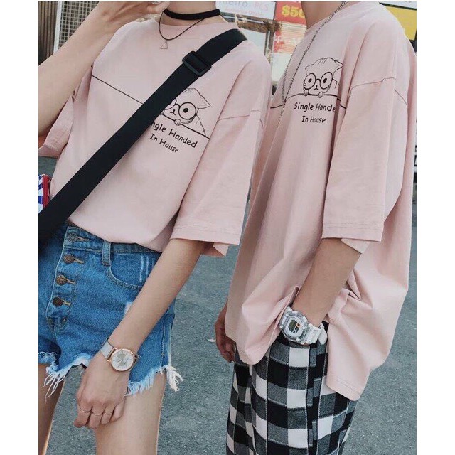 Áo phông nam nữ tay lỡ form rộng in hình cú mèo cực yêu, áo thun nam nữ unisex dáng rộng tay lỡ hot hit cực ưu đãi | BigBuy360 - bigbuy360.vn