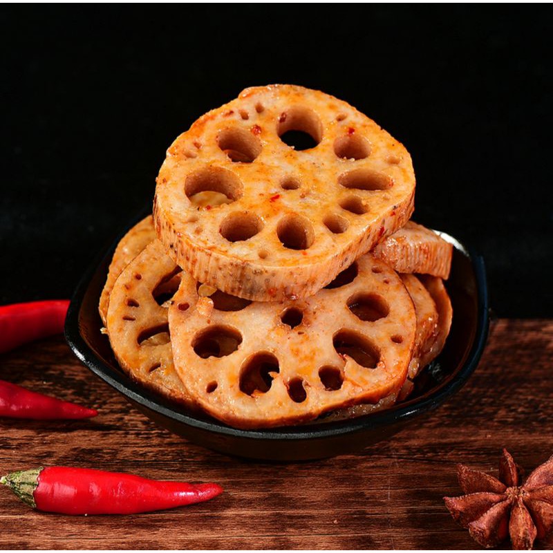 1 Gói Củ sen xào cay ăn liền 30g✔️Kiều Đại Nương