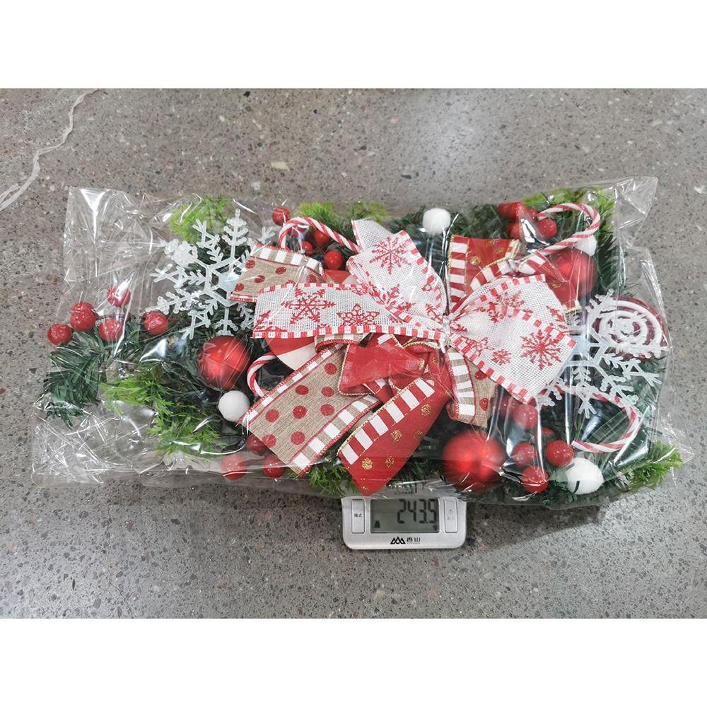 Vòng Hoa Thiên Nhiên Nhân Tạo Treo Trang Trí Giáng Sinh