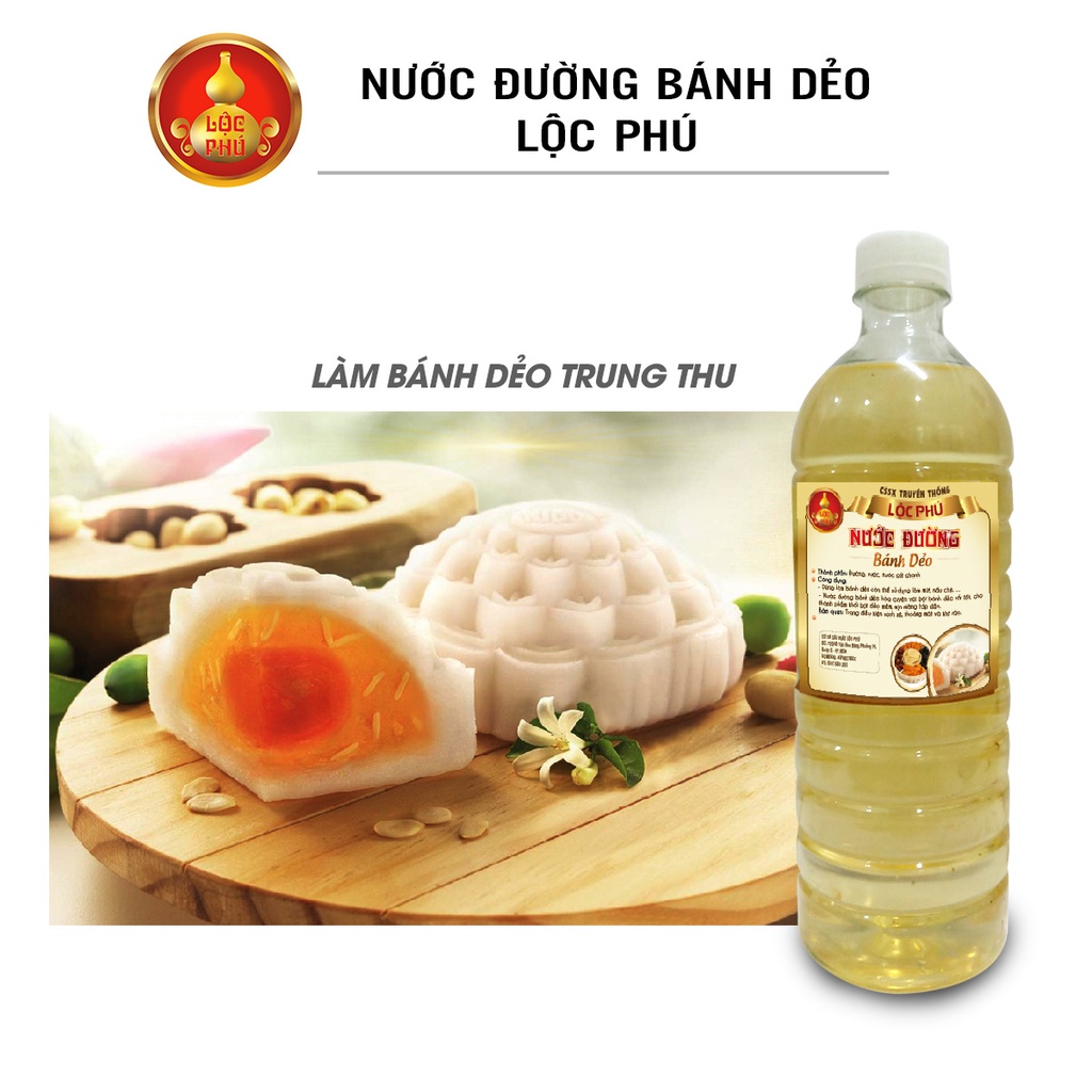 Nước đường bánh dẻo Trung Thu, nấu chè, làm mứt