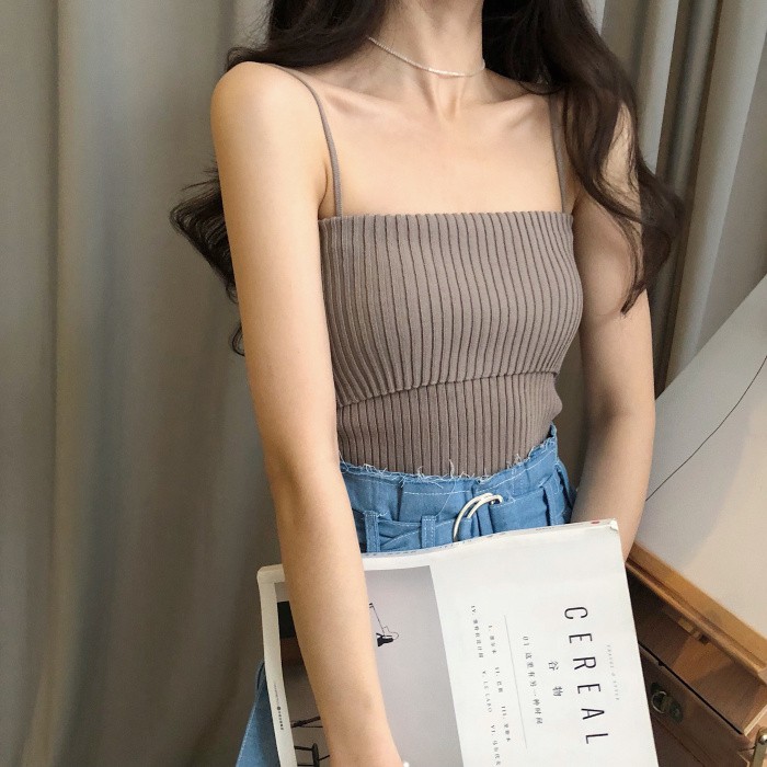 Áo ống trơn màu kiểu dáng đơn giản | BigBuy360 - bigbuy360.vn