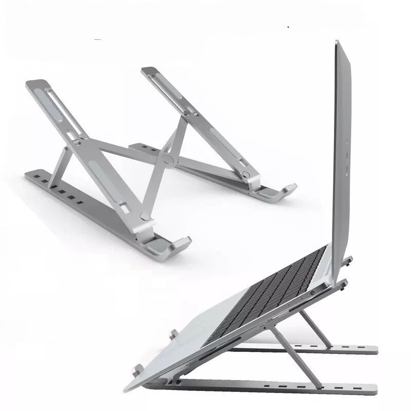 Giá Đỡ Laptop P6 , Ipad Gấn Gọn Stand Bằng Nhựa Giá Đỡ Laptop Ipad Gấp Gọn nhựa ABS Điều Chỉnh Được Độ Cao