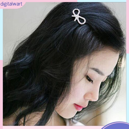 Kẹp Tóc Hợp Kim Đính Đá Hình Bướm Xinh Xắn Cho Nữ