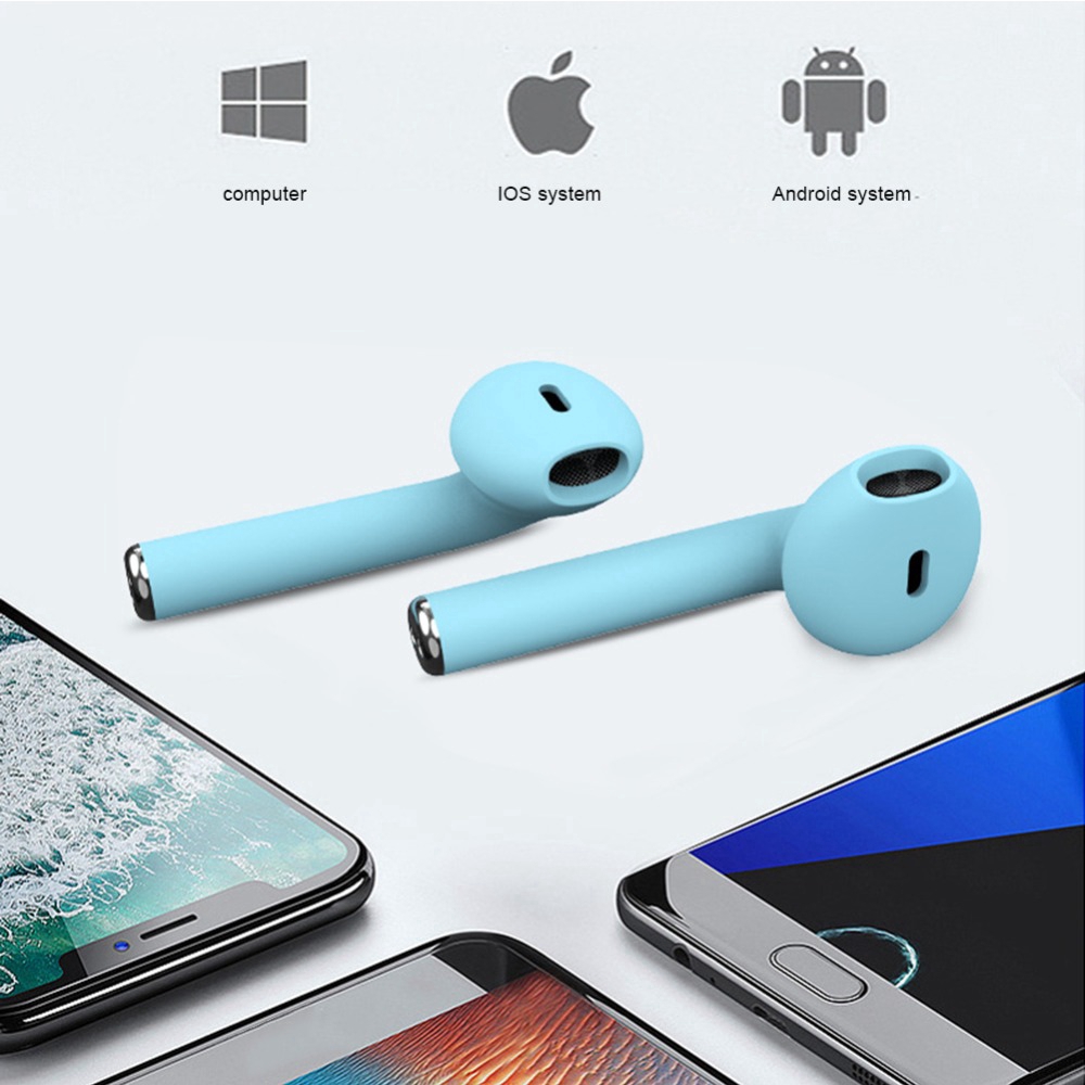 Tai nghe nhét tai không dây kết nối Bluetooth cho điện thoại Android iOS