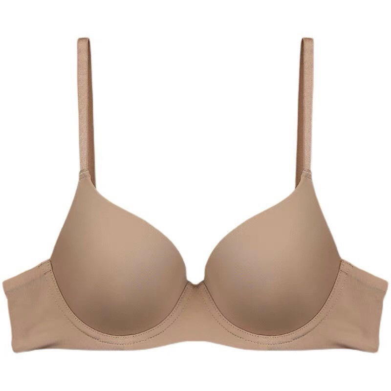 Áo Lót,Áo Ngực Nữ Su Trơn Mút Mỏng Quả Nhọn Có Gọng A001