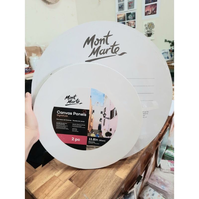 TOAN ÉP TRÒN CANVAS MONT MARTE 40cm, 50cm - Hoạ cụ Gia Huy