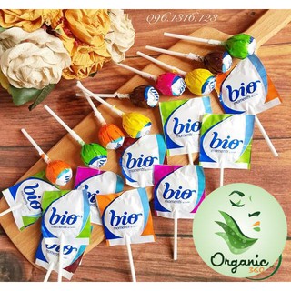 Kẹo mút hoa quả hữu cơ Bio (cái)