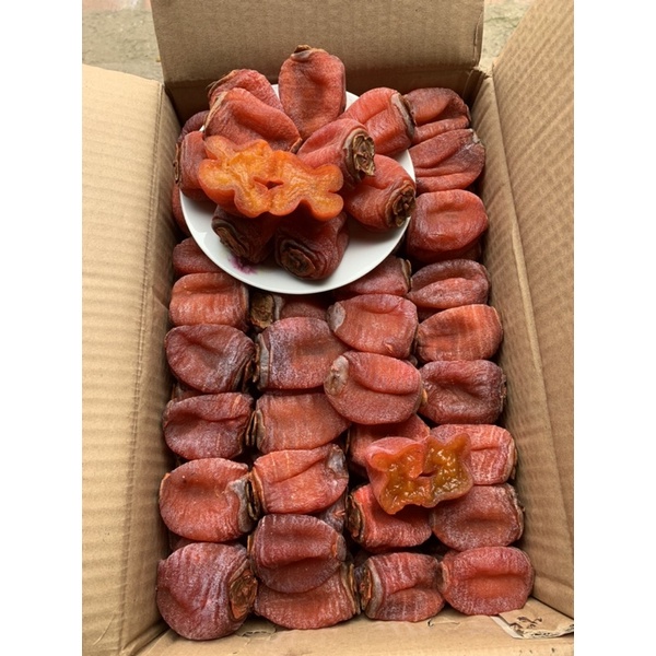 Hồng sấy dẻo, Hồng treo gió Đà Lạt 500gr dẻo ngon
