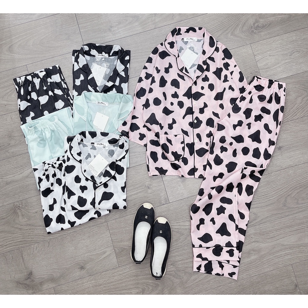 Sét bộ pijama bò sữa hot hit siêu xinh | BigBuy360 - bigbuy360.vn