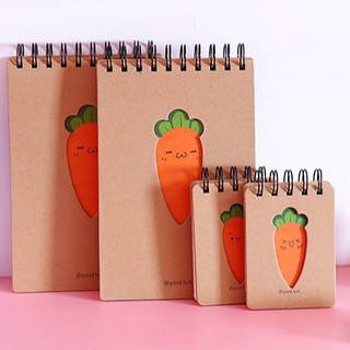 SỔ LÒ XO CÀ RỐT CỠ LỚN SIÊU CUTE
