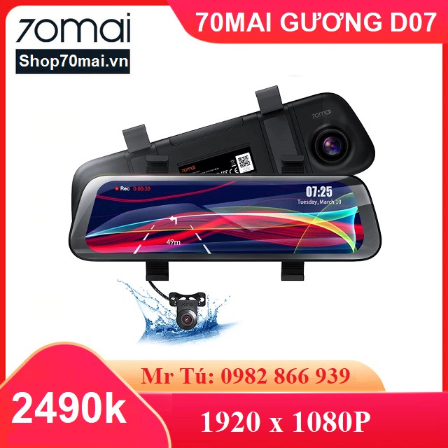 Camera hành trình 70mai A800S Quốc Tế chip mới thay thế 70mai A800