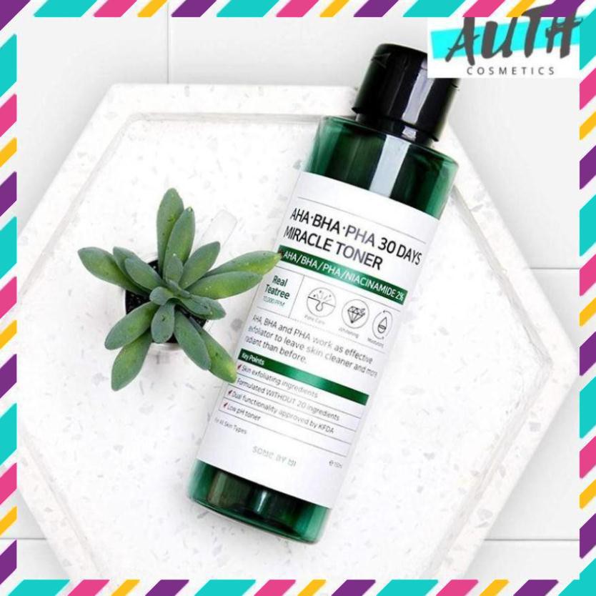 [FREESHIP]-Nước hoa hồng ngừa mụn kiềm dầu Some By Mi AHA-BHA-PHA 30 Days Miracle Toner 150ml Auth Hàn Quốc | BigBuy360 - bigbuy360.vn