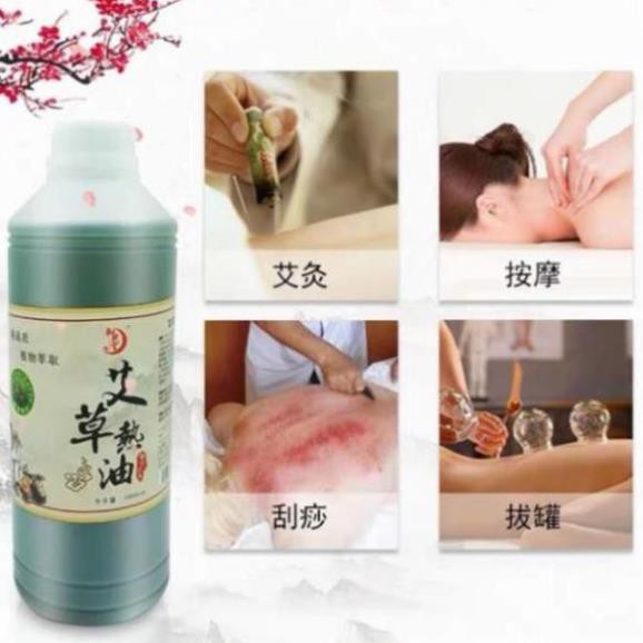 SIÊU SALE CHUYÊN SỈ Tinh dầu massa ngải cứu đậm đặc 1000ml CAO CẤP hiện đại MỚI MỚI