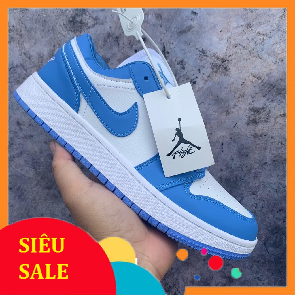 Giày thể thao sneaker Jordan 1 cổ thấp các  màu hot 𝗕𝗮̉𝗻 𝗧𝗿𝘂𝗻𝗴 𝟭.𝟭 - Giày dép nam nữ JD1 đẹp 𝙁𝙪𝙡𝙡 𝙗𝙤𝙭 𝙗𝙞𝙡𝙡 | BigBuy360 - bigbuy360.vn