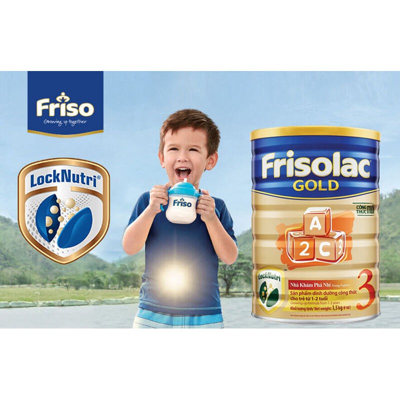 Sữa Frisolac Gold 3 1,5Kg (Date 2023)