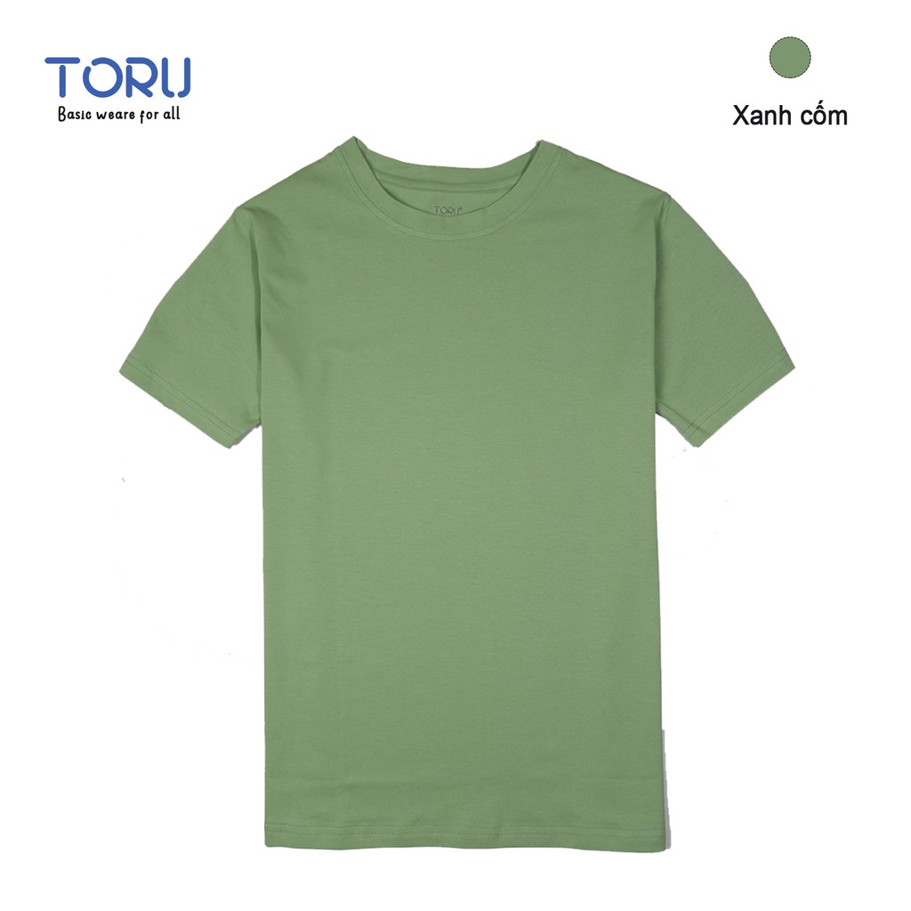 Áo thun nam basic TORU thiết kế trẻ trung năng động