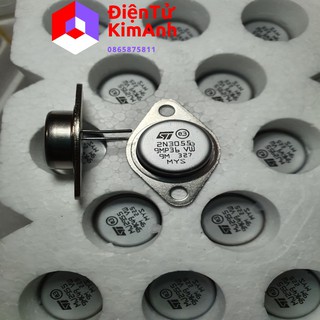 1 đôi sò sắt 2N3055-2955 Malaysia zin