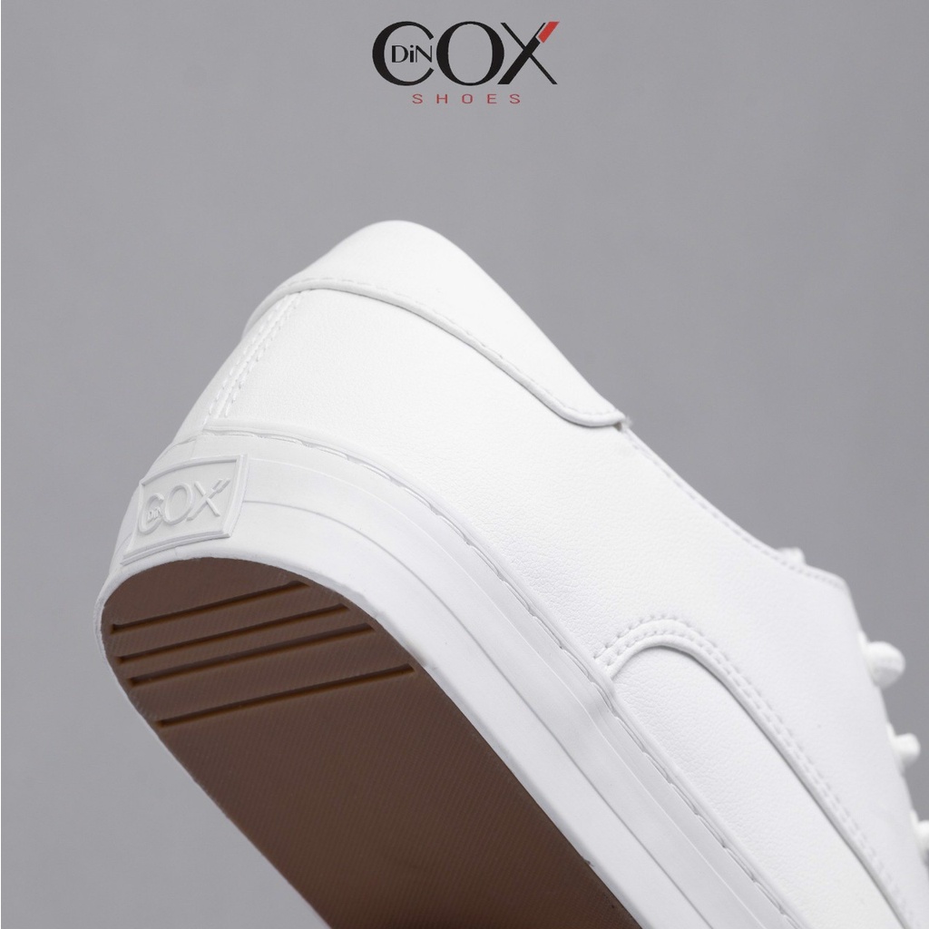 Giày Da Sneaker Nam Chính Hãng DINCOX E11 WHITE Phong Cách Tây Lịch Lãm