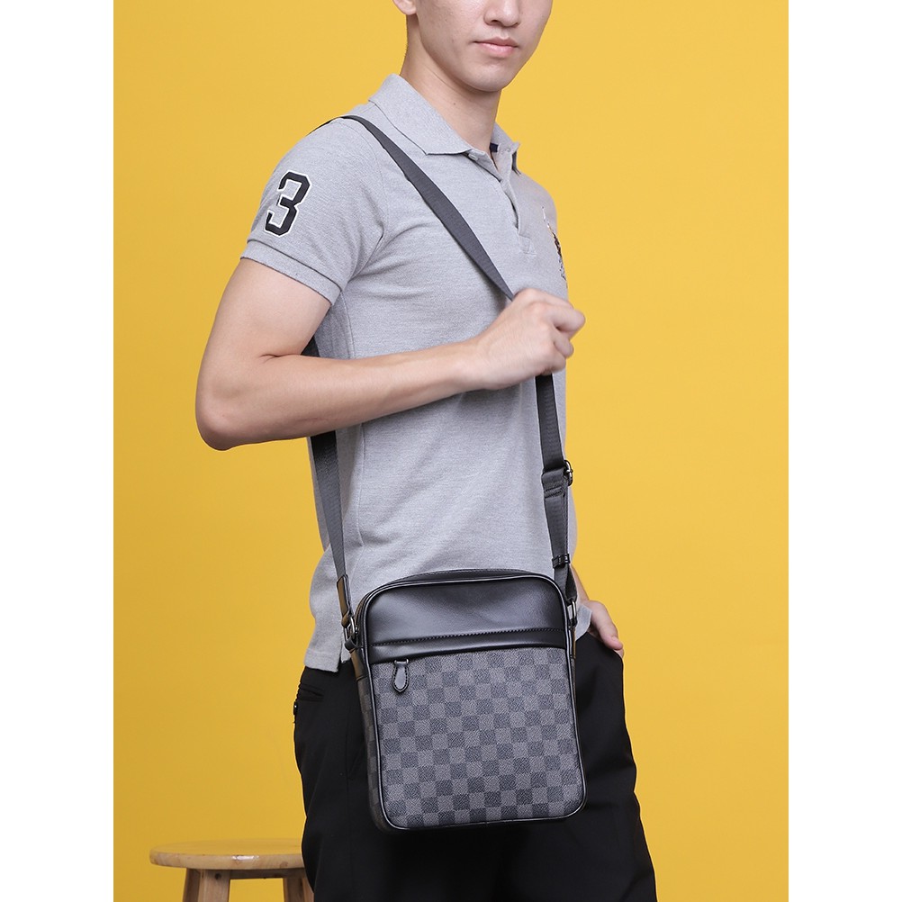 Túi Nam Nữ Đeo Chéo Đựng Vừa Ipad Túi Nam Đi Học Sinh Viên Ưa Dùng Dáng Thời Trang Tiện Lợi Túi Xách Nam Túi Da | BigBuy360 - bigbuy360.vn