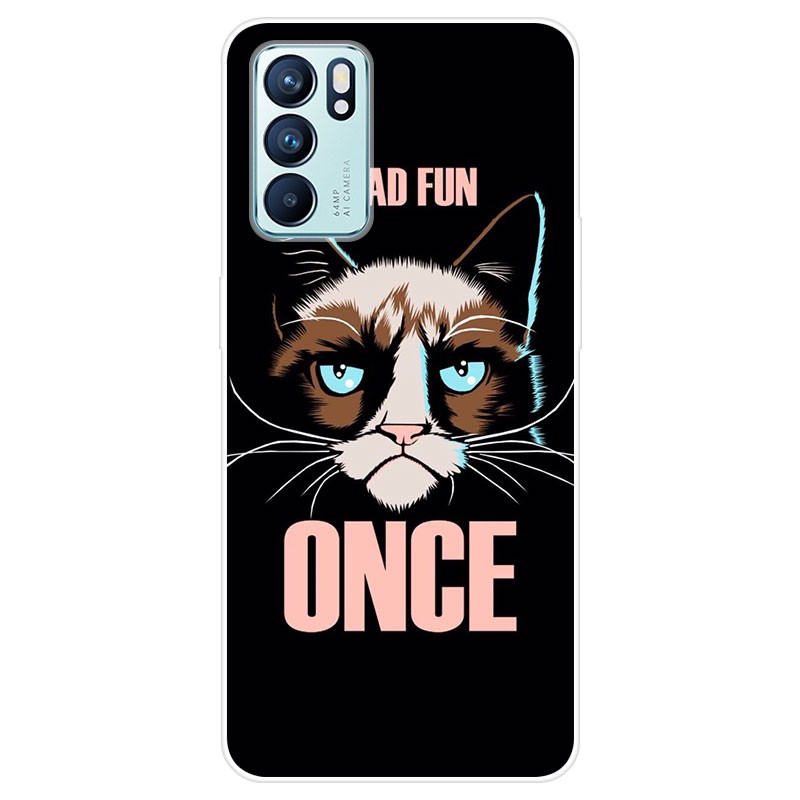 Ốp điện thoại Silicone Tpu Sang Trọng Cho OPPO Reno6 Z Reno 6Z Reno6Z 5G