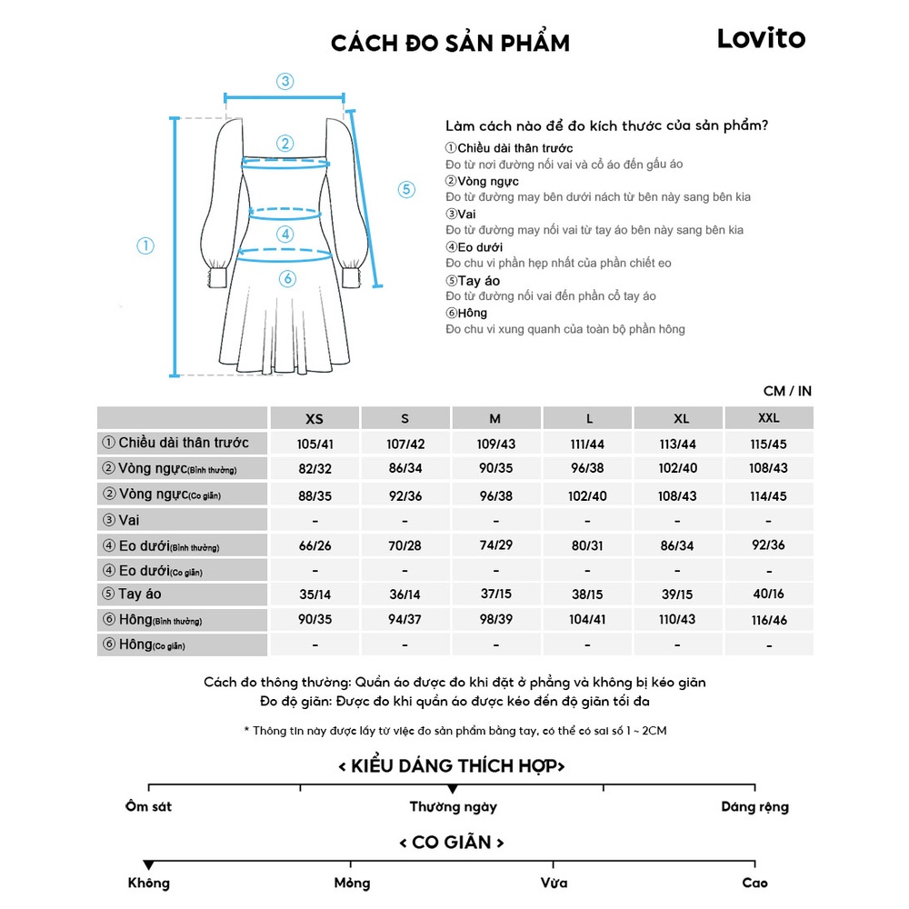 Lovito Áo choàng bóng tay trơn thanh lịch xẻ tà A Line Phụ nữ Váy L34UD029 (Trắng)