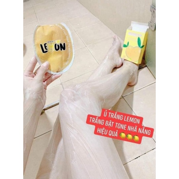 Tắm Ủ Trắng Lemon Chanh [ Hộp 3 Gói ] | BigBuy360 - bigbuy360.vn