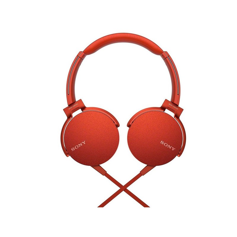 Tai nghe không dây Sony MDR-XB550AP Đỏ - Chính hãng - Bảo hành 12 tháng