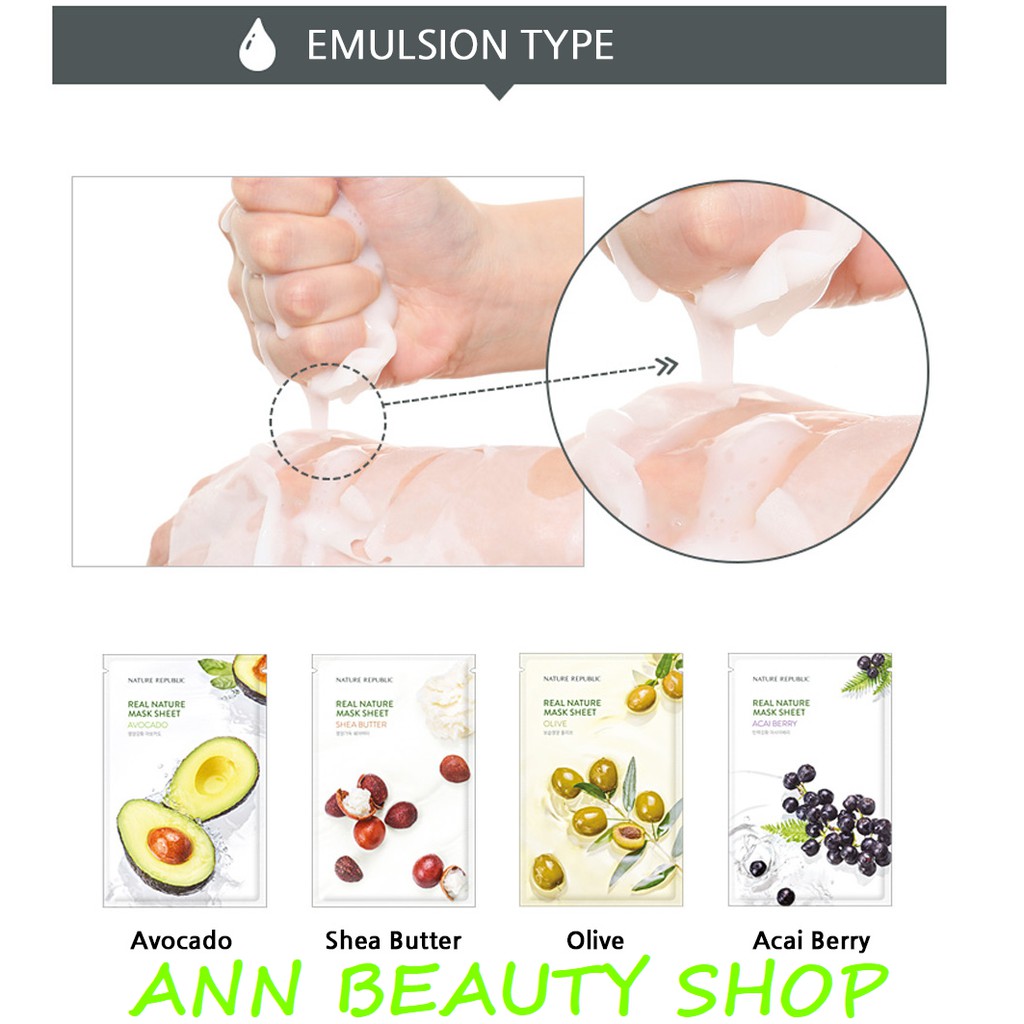 Mặt nạ giấy Nature Republic 23ml | BigBuy360 - bigbuy360.vn