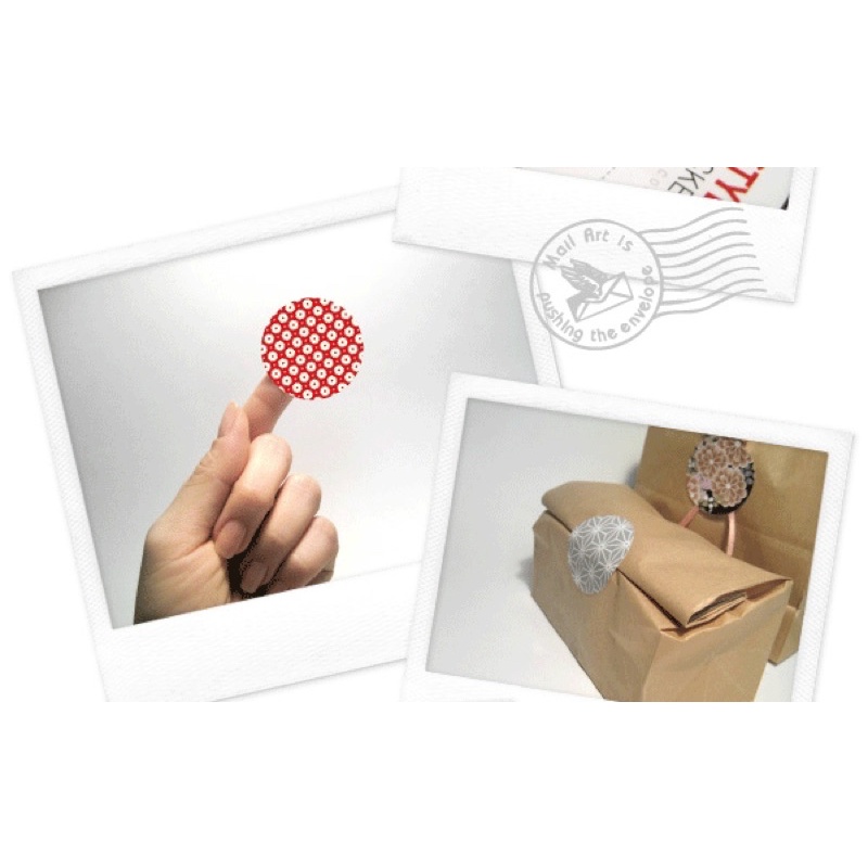 Sticker kiểu Nhật japan style 9 miếng