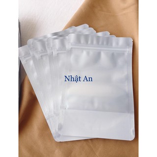 1kg Túi zip bạc đáy đứng nhiều kích thước