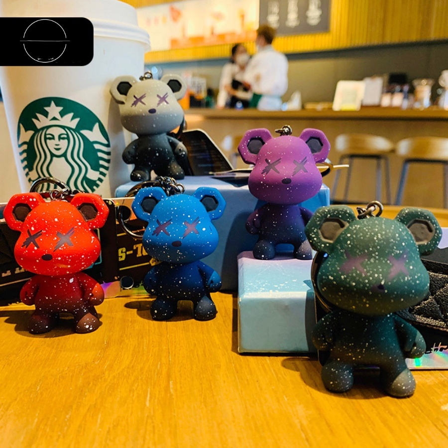 Móc Khóa Hình Gấu Hoạt Hình Dễ Thương