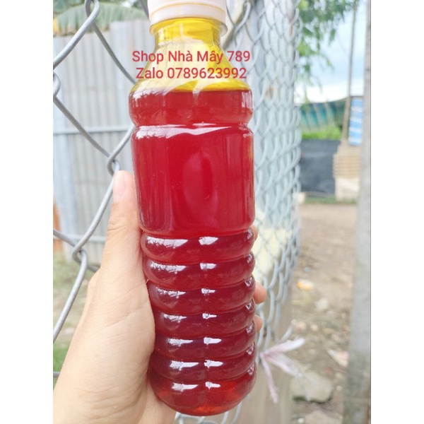 Chai 300ml dầu màu điều nhà làm 35k