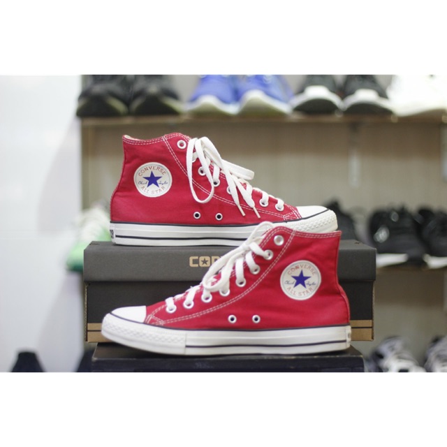 Converse real cổ cao