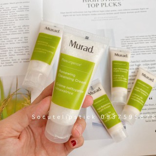 Sữa rửa mặt hồi sinh da Murad Renewing Cleansing Cream 45ml